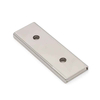 Bán Hàng Hot Chất Lượng Cao N35 N45 Neodymium Hình Chữ Nhật Từ Công Cụ Khối Hình Ni Mạ Countersunk Lỗ NdFeB Kênh Nam Châm