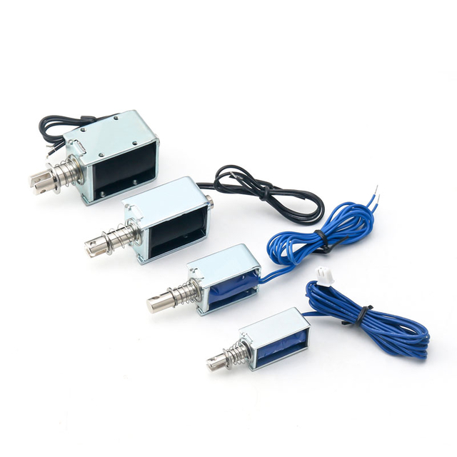 Khung kéo kéo tự động hóa công nghiệp Electromagnet Tùy chỉnh theo đột quỵ, lực và điện áp khác nhau