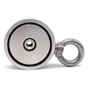 Double Sides SST Eyebolt Epoxy Filling Neodymium Fishing Magnet